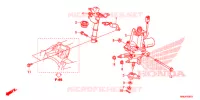 VEIO DIRECCAO (EPS) para Honda FOURTRAX 520 FOREMAN RUBICON 4X4 EPS 2021