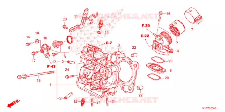 CABECA MOTOR Honda SCOOTER 350 FORZA 2022  NSS350AN
