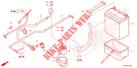 BATERIA para Honda FOURTRAX 420 RANCHER 4X4 Manual Shift 2022