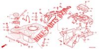DEPOSITO COMBUSTIVEL para Honda FOURTRAX 420 RANCHER 4X4 Manual Shift 2022