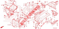 GUARDA LAMAS TRASEIRO para Honda FOURTRAX 420 RANCHER 4X4 Manual Shift 2022
