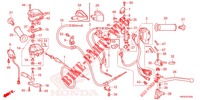 MANETE/INTERRUPTOR/CABO para Honda FOURTRAX 420 RANCHER 4X4 Manual Shift 2022
