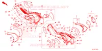 TAMPA LATERAL para Honda X ADV 750 LOWER 2023