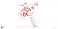 TRAVAO FR.BOMBA PRINCIPAL/MODULADOR ABS para Honda CB 1000 R BLACK EDITION 2023