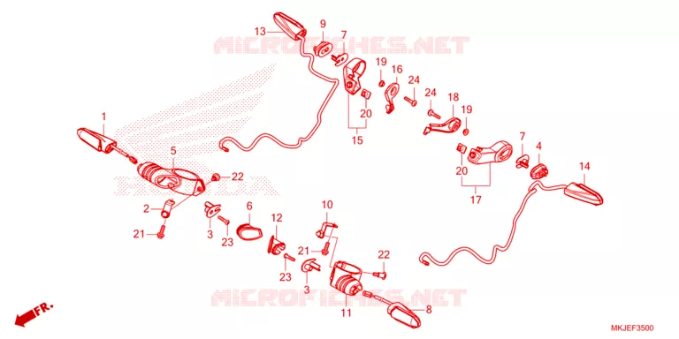 PISCA Honda MOTO 1000 CB 2023  CB1000RAP