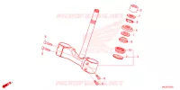 FORQUILHA FRENTE/COLUNA DIRECCAO para Honda CB 1000 R 2023