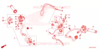 MANETE/INTERRUPTOR/CABO(1) para Honda CB 1000 R 2023