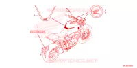 MARCA/EMBLEMA para Honda CB 1000 R 2023