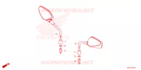 TRUNK LIGHT/MIRROR para Honda CB 1000 R 2023