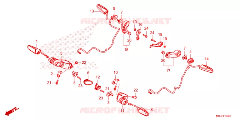 PISCA Honda MOTO 1000 CB 2023  CB1000RAP