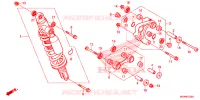 AMORTECEDOR TRASEIRO para Honda XR 650 L 2022