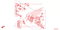 PINCA TRAVAO FRENTE para Honda XR 650 L 2022