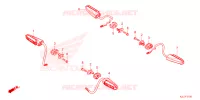 PISCA para Honda ADV 350 WITHOUT TOP CASE 2023