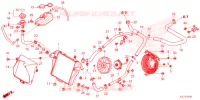 RADIADOR para Honda ADV 350 WITHOUT TOP CASE 2023