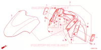 GUARDA LAMAS FRENTE/PISO POUSA PES para Honda FORZA 250 ABS TOP CASE 2023