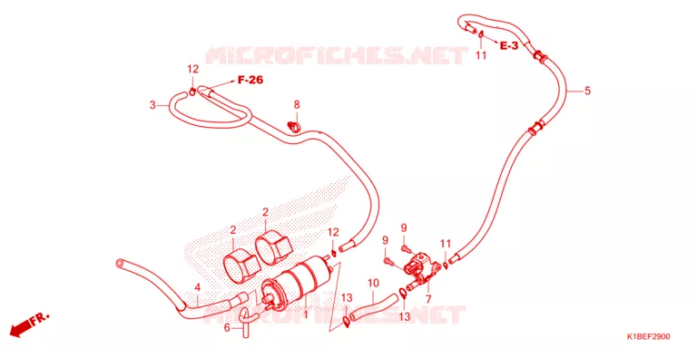 RECIPIENTE Honda SCOOTER 350 FORZA 2023  NSS350AP_TB