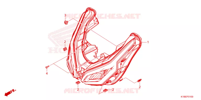 FAROL Honda SCOOTER 350 FORZA 2023  NSS350AP