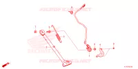 DESCANCO LATERAL para Honda CRF 250 RALLY 2024