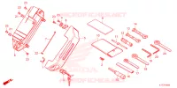 FERRAMENTAS/CAIXA FERRAMENTAS para Honda CRF 250 RALLY 2024