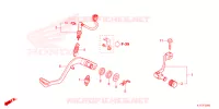 PEDAL para Honda CRF 250 RALLY 2024