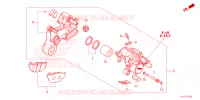 PINCA TRAVAO TRASEIRO para Honda CRF 250 RALLY 2024