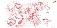 CAIXA INTERIOR para Honda FORZA 350 FO 2023