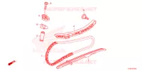 CORRENTE ARVORE CAMES/TENSOR para Honda FORZA 350 FO 2023