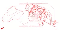 GUARDA LAMAS FRENTE/PISO POUSA PES para Honda FORZA 350 FO 2023