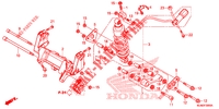 AMORTECEDOR TRASEIRO para Honda VFR 800 F 2015