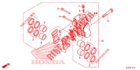 PINCA DE TRAVAO FRENTE DIREITA (VFR800FE/G) para Honda VFR 800 F 2015