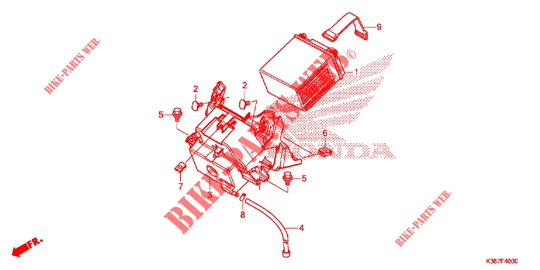 BATERIA para Honda PCX 150 2015