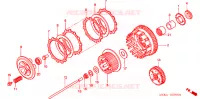 EMBRAIAGEM para Honda VT 1100 SHADOW C2 SABRE 2000