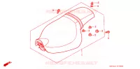 SELA para Honda VT 1100 SHADOW C2 SABRE 2000