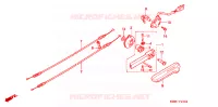 BARRA MARCHA ATRAS para Honda GL 1500 GOLD WING ASPENCADE 1997