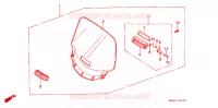 PARA BRISA para Honda GL 1500 GOLD WING ASPENCADE 1997