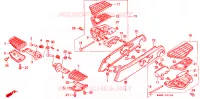 POUSA PES para Honda GL 1500 GOLD WING ASPENCADE 1997