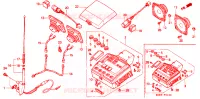 RADIO para Honda GL 1500 GOLD WING ASPENCADE 1997