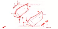 TAMPA LATERAL para Honda GL 1500 GOLD WING ASPENCADE 1997