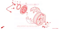 RODA TRASEIRA para Honda GL 1800 GOLD WING ABS 2002