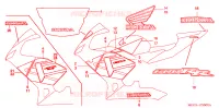 AUTOCOLANTE para Honda CBR 600 RR 2005