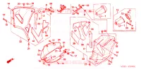 CARENAGEM INFERIOR para Honda CBR 600 RR 2005
