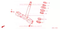 COLUNA DIRECCAO/PONTE SUPERIOR para Honda CBR 600 RR 2005