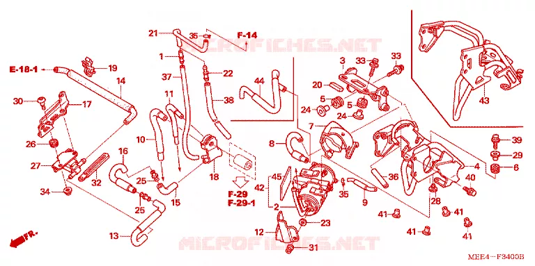 RECIPIENTE EVAP Honda MOTO 600 CBR 2005  CBR600RR5_A