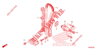 CORRENTE ARVORE CAMES/TENSOR para Honda FOURTRAX 500 FOREMAN RUBICON Hydrostatic 2013