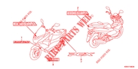 EMBLEMA/FAIXA para Honda PCX 125 2014