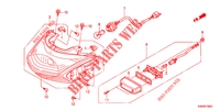 FAROLIM TRASEIRO para Honda PCX 125 2014