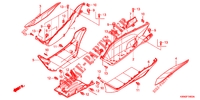 TRILHO LATERAL/PAINEL PISO para Honda PCX 125 2014