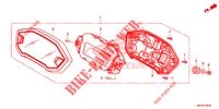 INSTRUMENTOS COMBINADOS para Honda CBR 500 R ABS HRC TRICOLOR 2014