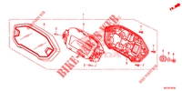 INSTRUMENTOS COMBINADOS para Honda CBR 500 R 2014
