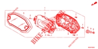 INSTRUMENTOS COMBINADOS para Honda CBR 500 R BLACK 2014